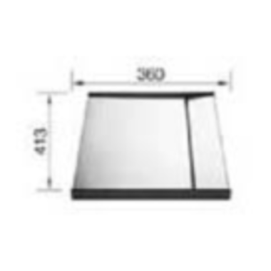 Druipbord rvs