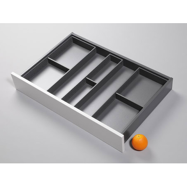 Bestekindeling legrabox oriongrijs k:800 d:500mm