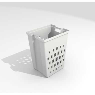 Laundry system wasmand wit