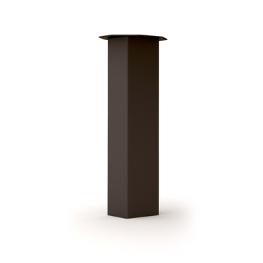 Tafelpoot big foot 150x150mm rvs