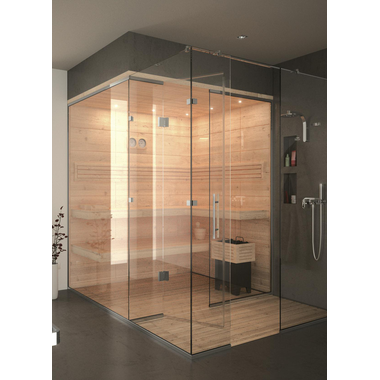 Verstelbare centrale scharnier wand/glas, voor 6/8 mm glas, B50 H80