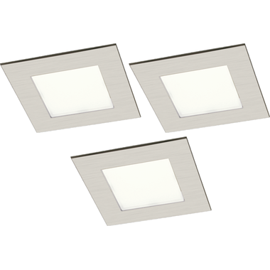 Led set 3 inbouwspots LD 8004 - Ø78