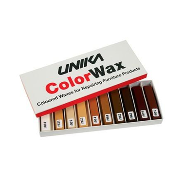 HARDWAX 10 KLEUREN HOUTKLEUR DOOS