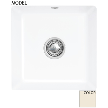 V&B 3325.01.kr subway 50 su creme glanzend