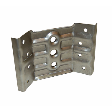Tafelhoekplaat b2 125x85x10mm ijzer blank