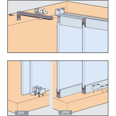 Hawa Clipo 36 GPK/GPPK inslide (IS) basisgarnituur