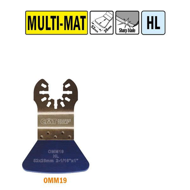 52mm stabiele schraper hl alle metalen-i=26/h=52