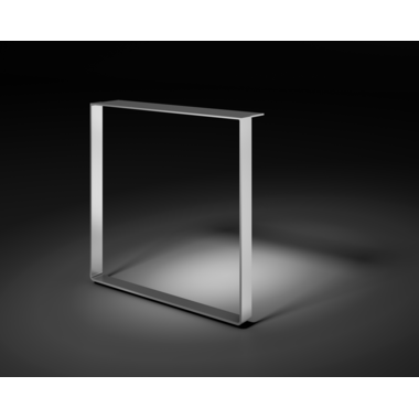 U-poot aanbouwtafel op werkbladhoogte
