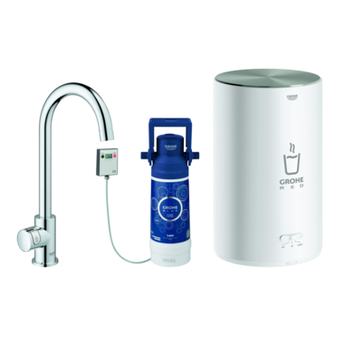 Grohe red mono-m starterkit c-uitloop chroom