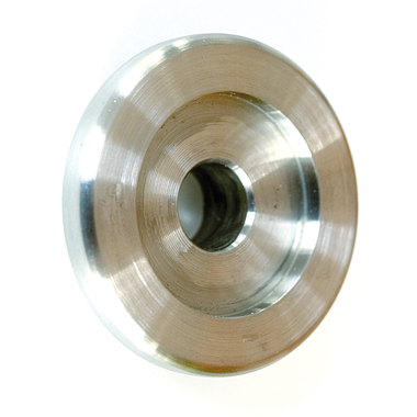 Shoplife 1 rozet(achter) d.40mm rvs