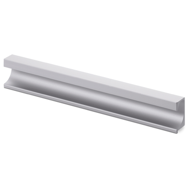 Greeplijst Eslinga, L 2000 mm, B 23 mm, H 40 mm, Aluminium geëloxeerd