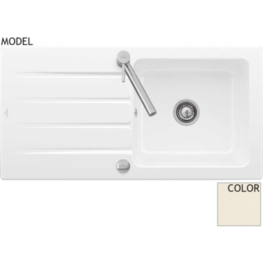 V&B 3360.01.kr architectura 60 creme glanzend