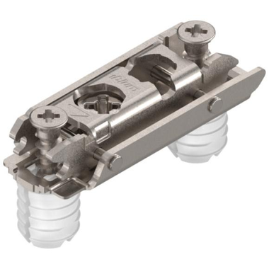 Stelplaat recht exentrisch 0mm expando 10mm