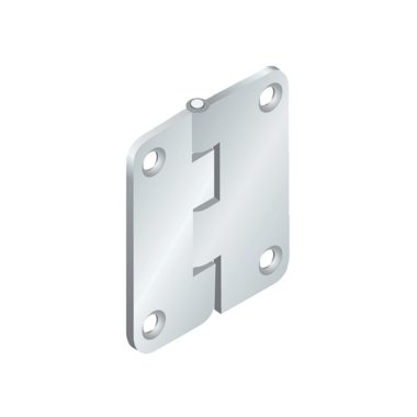 PS23 - 50 asymmetrisch scharnier