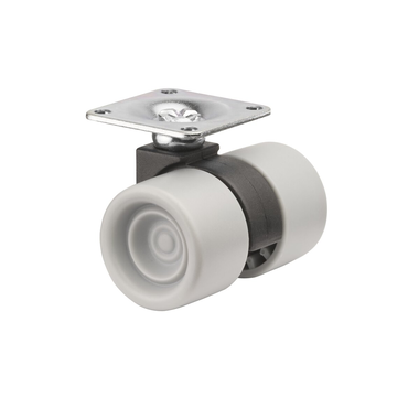 Zwenkwiel 60kg design dubbel wiel
