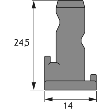 FurnSpin Cadro adapter voor beslagafdekking