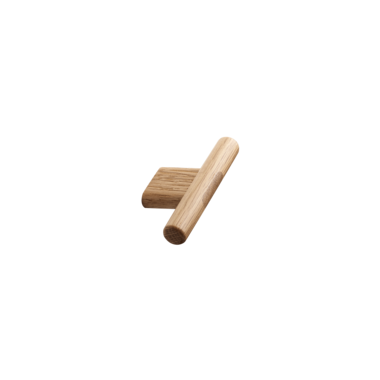 Knop JOIN BA16 L80x36x13 eik Licht gelakt
