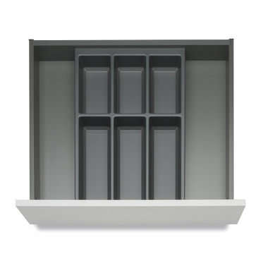 Bestekinzet pvc legrabox b 30 x d 47,2 x h 5,3 cm ladediepte 50cm, corpus 40 en groter