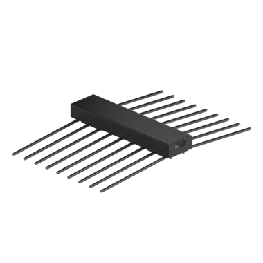 Chic line broekenrek antraciet b.700  d.460