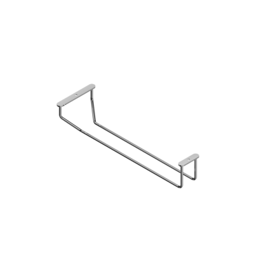 Mc-line houder voor glazen 342mm chroom