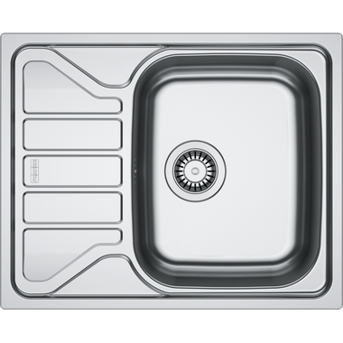 Flash - Inbouwspoeltafel / 620 x 500mm / Manuele Lediging / RVS