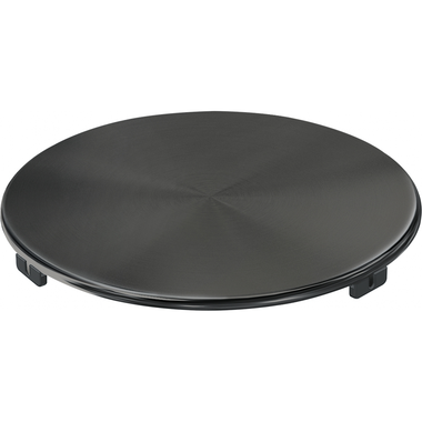 Ventielcover rond, antraciet