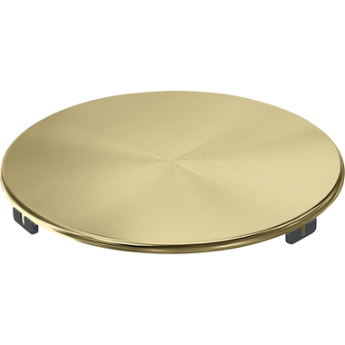 Ventielcover rond, goud