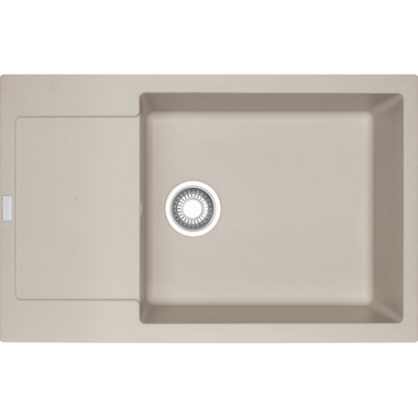 MARIS - Inbouwspoeltafel / 780 x 500mm / Manuele Lediging / Koffieroom