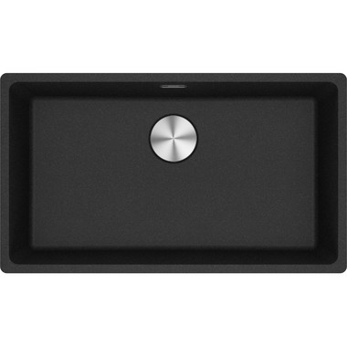 Maris - Onderbouwspoeltafel / 753 x 433 mm / 1 bak / Onyx
