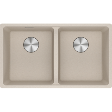 Maris - Vlakbouwspoelbak / 753 x 433 mm / Manuele lediging / Koffieroom