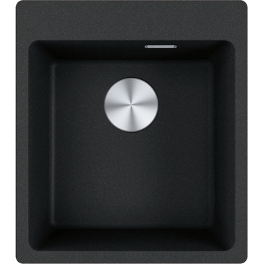 Maris - inbouwspoelbak / 440 x 500 mm / 1 bak / Onyx