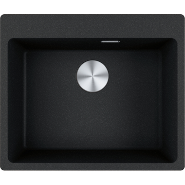Maris - inbouwspoelbak / 590 x 500 mm / 1 bak / Onyx