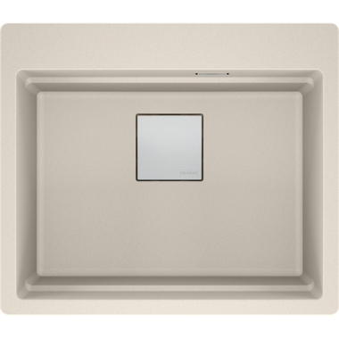 KUBUS 2.0 PRO - Inbouwspoelbak / 1 bak / 534 x 400 x 220 mm / Manuele lediging / Koffieroom + Set 3 accessoires