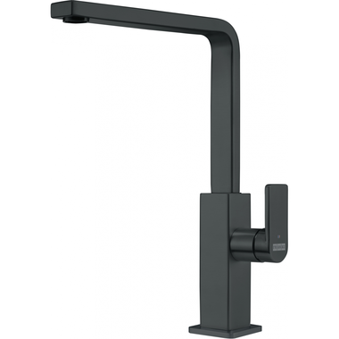 Mythos / ééngreepsmengkraan met zwenkbare uitloop / Side lever / Industrieel zwart