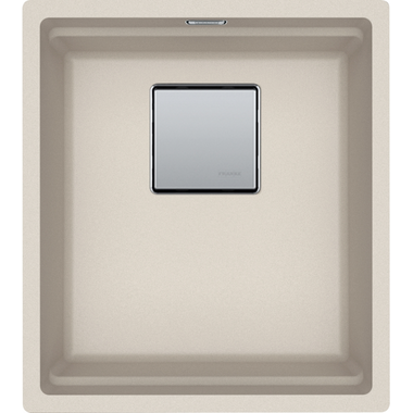 KUBUS 2.0 PRO - Onderbouwspoelbak / 1 bak / 370 x 420 x 200 mm / Manuele lediging / Koffieroom + Set 3 accessoires