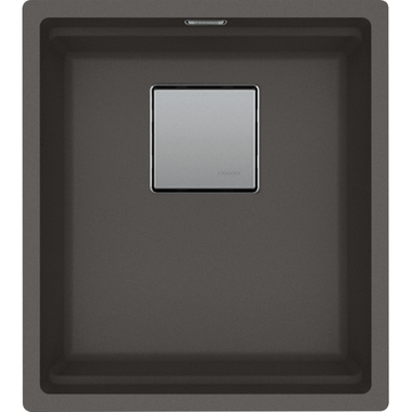 Kubus 2.0 - Onderbouwspoelbak / 370 x 420 mm / Leigrijs