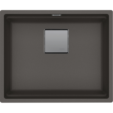 Kubus 2.0 - Onderbouwspoelbak / 520 x 420 mm / Leigrijs