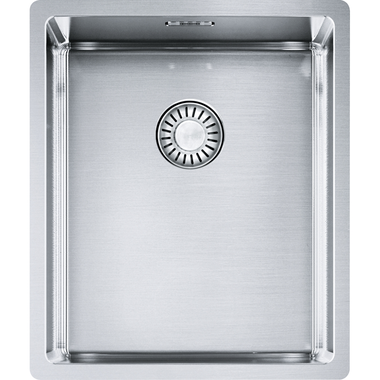 Box - Vlakbouw-, SlimTop- en onderbouwspoelbak / 380 x 450 mm / Glad