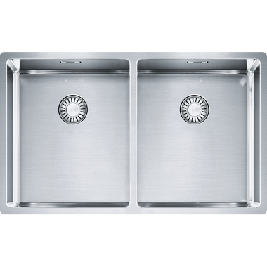 Box - Vlakbouw-, SlimTop- en onderbouwspoelbak / 740 x 450  mm/ Glad