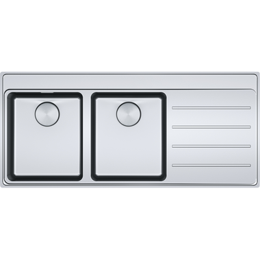 Mythos - Vlakbouw/slimtop / 1160 x 520 mm / 2 bakken / Glad