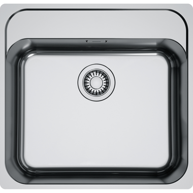 Smart - Vlakbouw- , SlimTopspoelbak / 530 x 510 mm / Glad