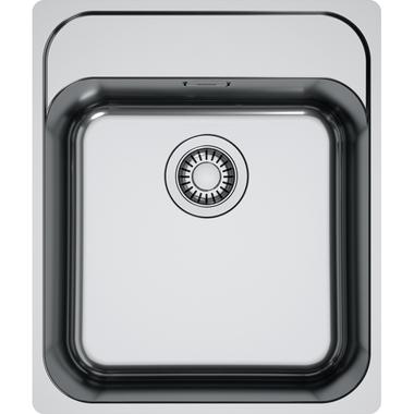 Smart - Vlakbouw- , SlimTopspoelbak / 430 x 510 mm / Glad
