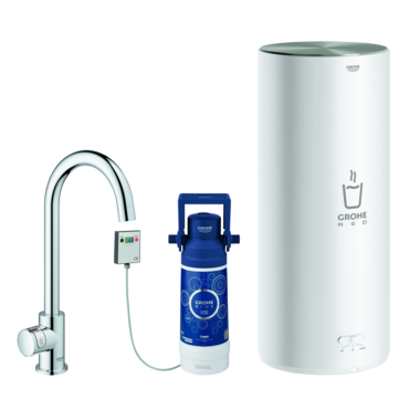 Grohe red mono-l starterkit c-uitloop chroom