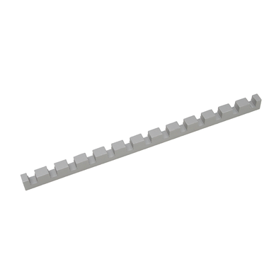 Tabletrooster-clipsprofiel 200mm alu