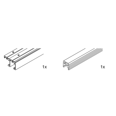 Hawa Combino 65 (IS) set rail