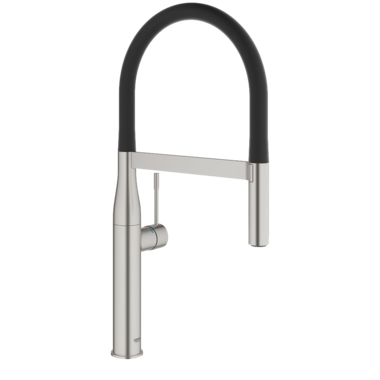Grohe essence Pro  eengreepskraan supersteel