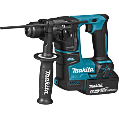 Makita sds+ boorhamer 18v 5.0ah 2 batterijen + oplader