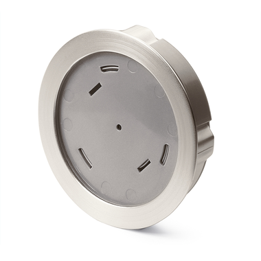 greep om in te laten Touch in, •–• 84 mm, roestvrij staal finish geborsteld