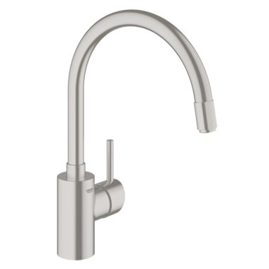 Grohe concetto eengreepskraan super steeldouchette