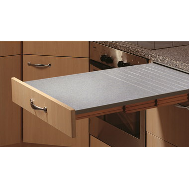 Hailo rapid uittrektafel rvs look